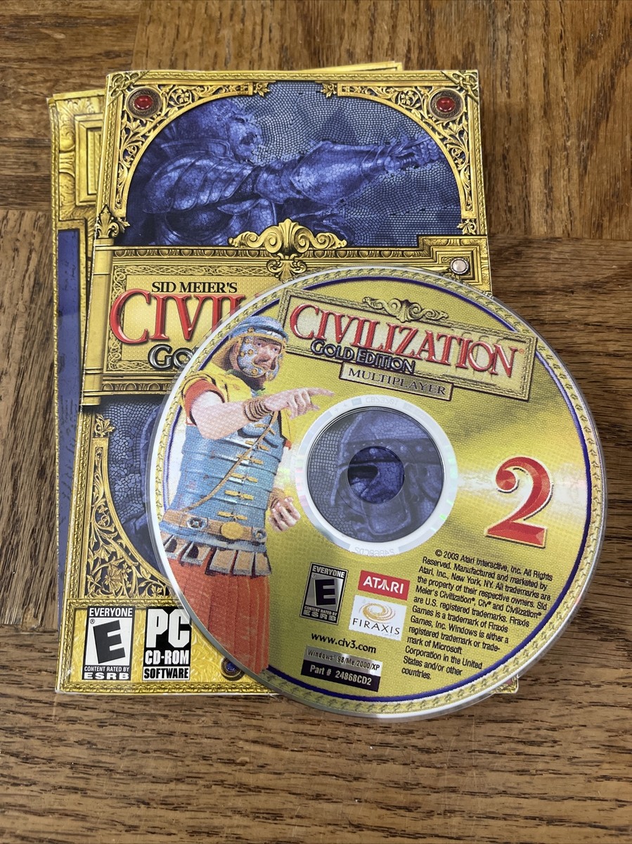 (未使用･未開封品)Civilization [DVD] Civilization Gold Edition PC CD Rom Game-SHIPS N 24 HOURS