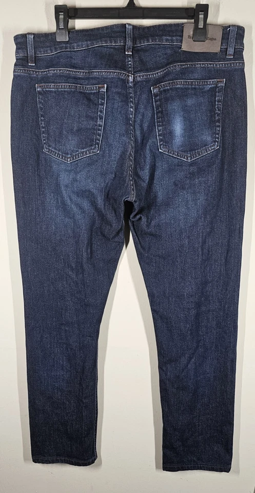 Ermenegildo Zegna 修身直筒 36(适合 36W 29L)男式豪华牛仔裤 — 第 2/4 张图片