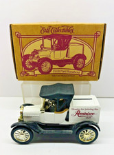 1995 ERTL Collectibles Die Cast Metal 1918 Ford Runabout Coin Bank With Box