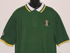 Vintage Oakland A's ATHLETICS Polo SHIRT MLB *DIAMOND COLLECTION* NWT XXL Last 1