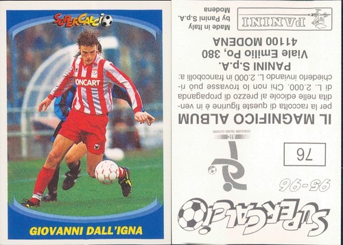 Panini - Supercalcio 85/86 - Calcomanía suelta original de - Catawiki