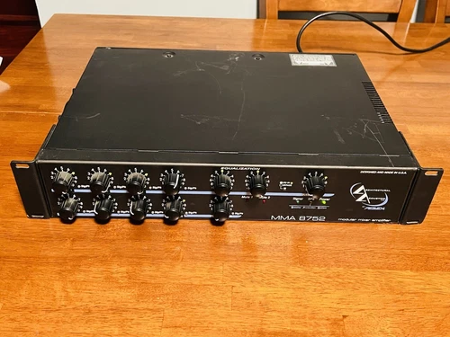 Peavey MMA 8752 Architectural Acoustics Modular Mixer Amplifier 