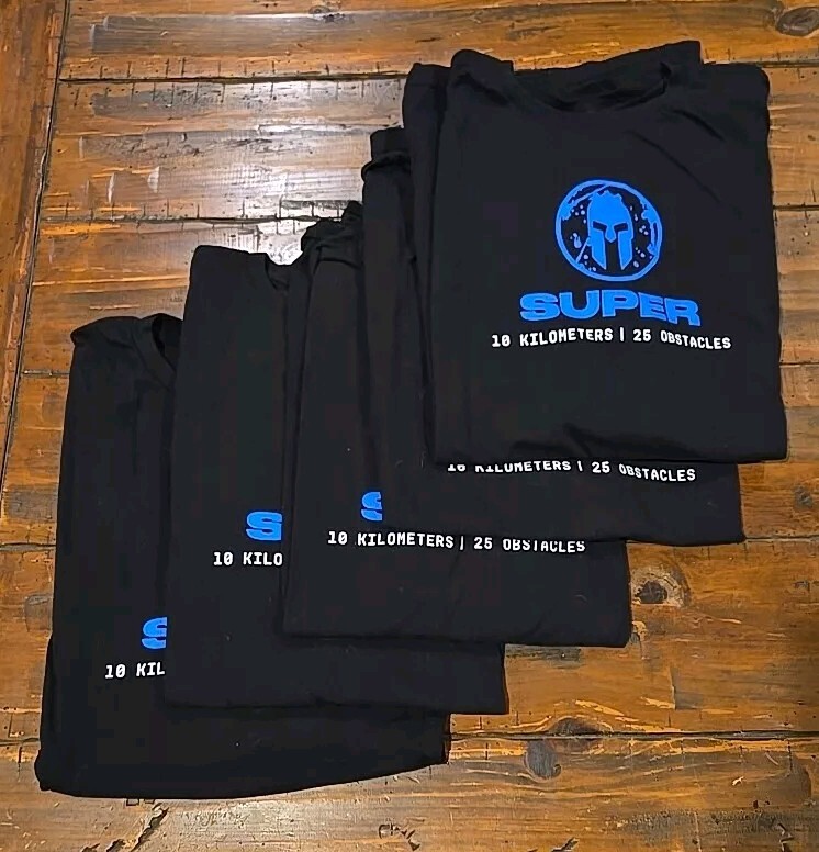 Spartan Race SUPER Finisher Shirt 2024 Men's XL SPARTAN brand