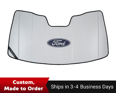 Covercraft UVS100 Premier Series Custom Sunscreen with Ford Blue Oval Logo for