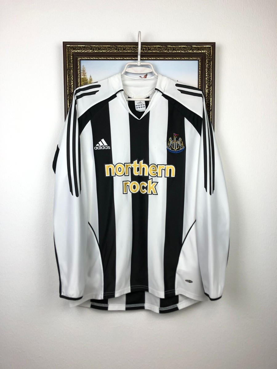 Newcastle Home football shirt 2005 Soccer Adidas Long Sleeve
