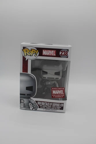 MARVEL Iron Man (Tales of Suspense #39) Funko Pop #238 Collector Corps Protector