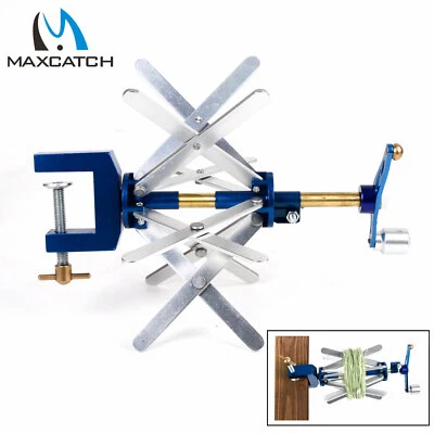 MAXCATCH Stainless Steel Adjustable Fly Fishing Line Winder Fishing Tools