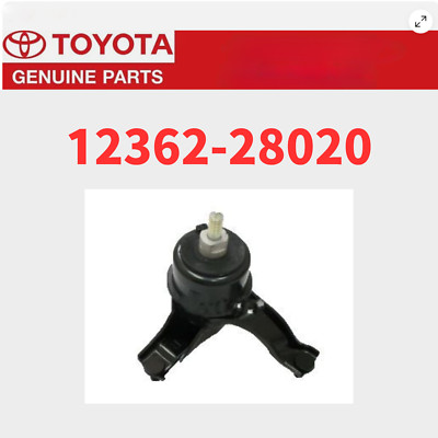 Toyota INSULATOR, ENGINE MOUNTING, LH(TRANSVERSE ENGINE) 12362-28020 OEM Genuine