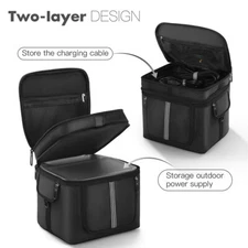 Storage Bag +Strap For ECOFLOW EF Portable Power Station RIVER 2 MAX/RIVER 2 PRO