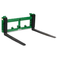 Titan Attachments Economy Series Hook and Pin Pallet Fork Frame, 48" Fork Blades