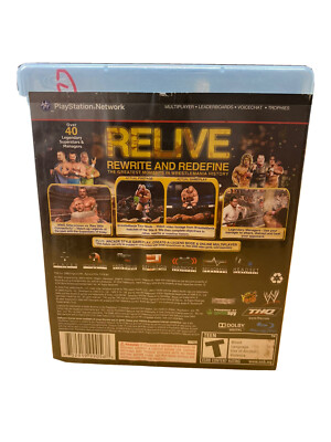 WWE Legends of WrestleMania Sony PlayStation 3 PS3 Game Complete