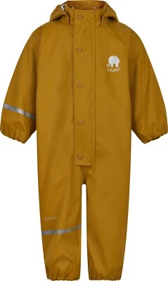 CeLaVi Kinder Regenset Rainwear Suit Solid PU Buckthorn Brown
