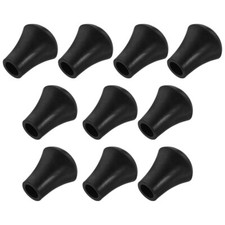 10 Pcs Musical Drums Feet Rubber Set for Legs Stand Protector Anti-slip Bracket
