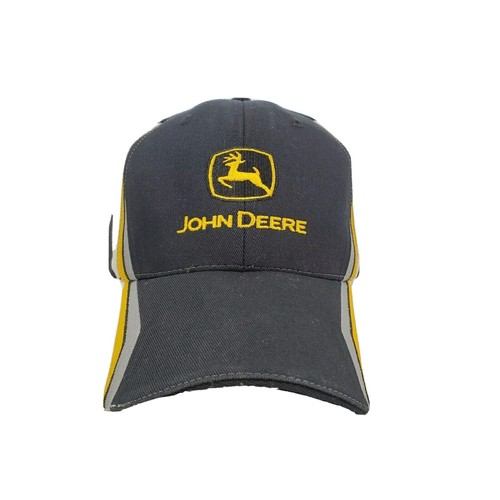 John Deere Hat Black with Yellow Logo 