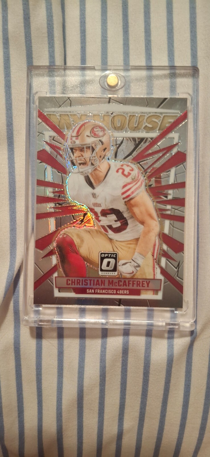 2023 Panini Contenders Optic - Season Ticket Christian McCaffrey #50