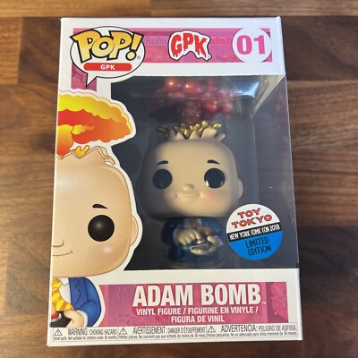 Pop Funko #01 Garbage Pail Kids Adam Bomb Toy Tokyo Exclusive