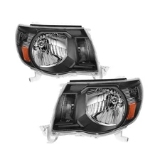AUTOSAVER88 Headlight Assembly Compatible with 05-11 Tacoma 2005 2006 2007 20...