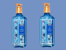 2 Pack WINTER Bath and Body Works Cleansing Hand Soap 8 Fl Oz