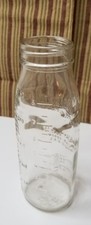 Vintage VITAFLO Nursing Bottle Glass Baby Bottle 8oz