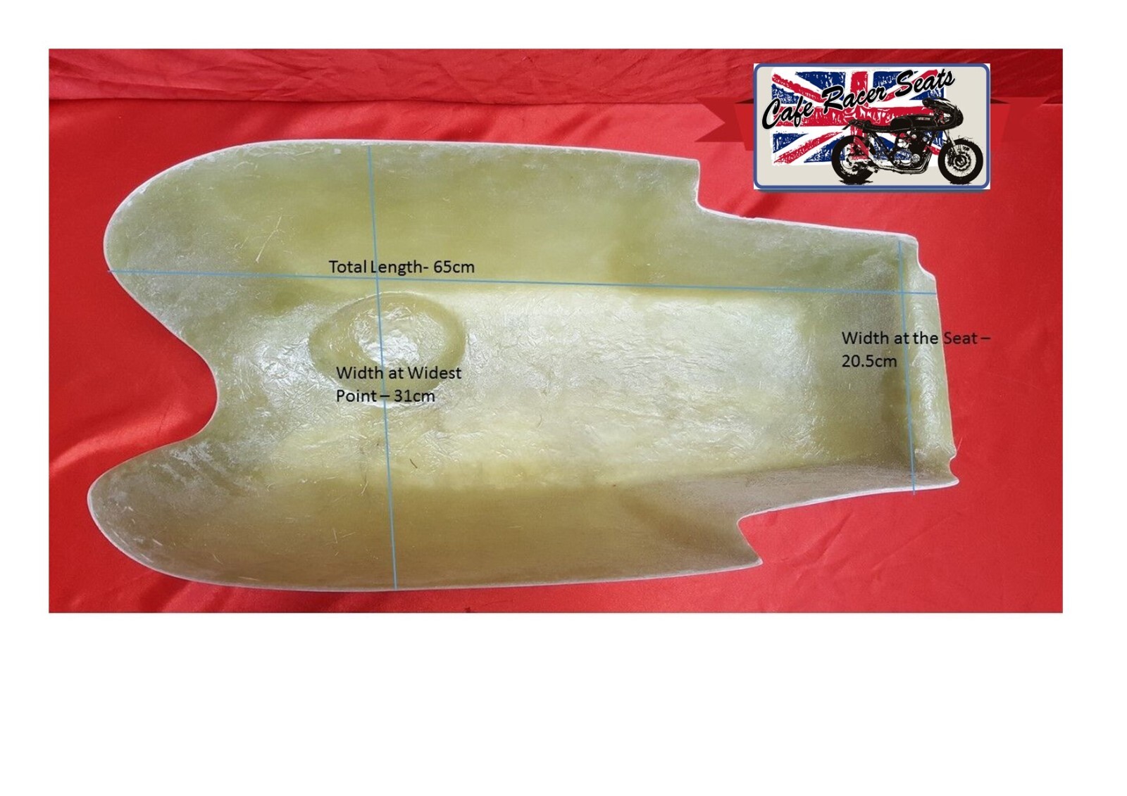 TRITON CAFE RACER FIBREGLASS FUEL TANK COVER / PETROL TANK COVER eBay