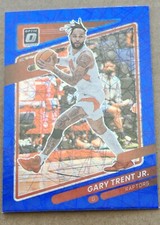 2021-22 Donruss Optic #46 Gary Trent Jr. Blue Velocity Toronto Raptors 