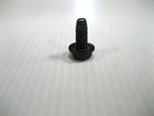 (200) 5/16"-18x3/4" HEX FLANGE SCREW With Serrations, Type-F Thread Cutter,Black