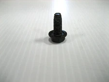 (200) 5/16"-18x3/4" HEX FLANGE SCREW With Serrations, Type-F Thread Cutter,Black