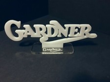 Gardner badge display plaque. Classic British Lorry Desk Art