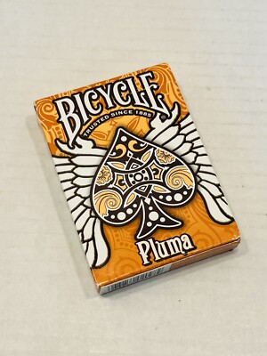 Bicycle Orange Pluma Poker Deck Of Playing Cards 2013