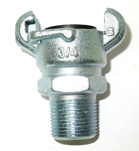 3/4" Male NPT Universal Crowfoot Coupling Chicago Fitting Plated Iron SFM075 eBay
