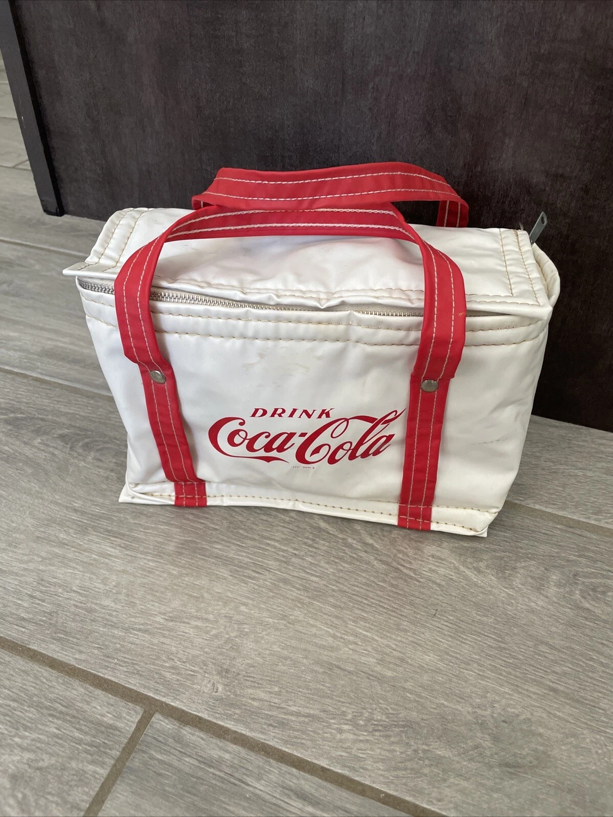 VTG ThermoKeep by Nappy COCA-COLA Picnic Cooler Vinyl Soft Bag/b5