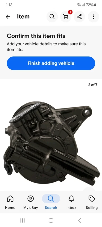 COMPRESSOR NAPA Temp Product #97565 para 2010-11 Buick La Crosse, 2010-11 CADILLAC - Imagem 4 de 4