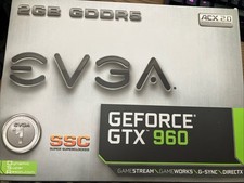 EVGA NVIDIA GeForce GTX 960 2GB GDDR5 Graphics Card 02GP42966KR 