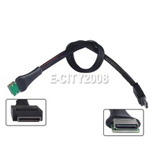 OcuLink PCIe SFF8611 4i male to OcuLink SFF-8612 4i Female SSD Data Active Cable