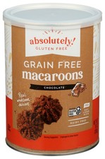 Absolutely Gluten Free Macaroon Cocnt W Choc Drz 10 OZ Pack Of 6