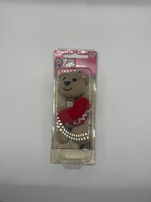 Pez Key Chain ~ Cuddle Cubs ~ Bear with Heart ~ Valentine 2009 NIB With Candy 