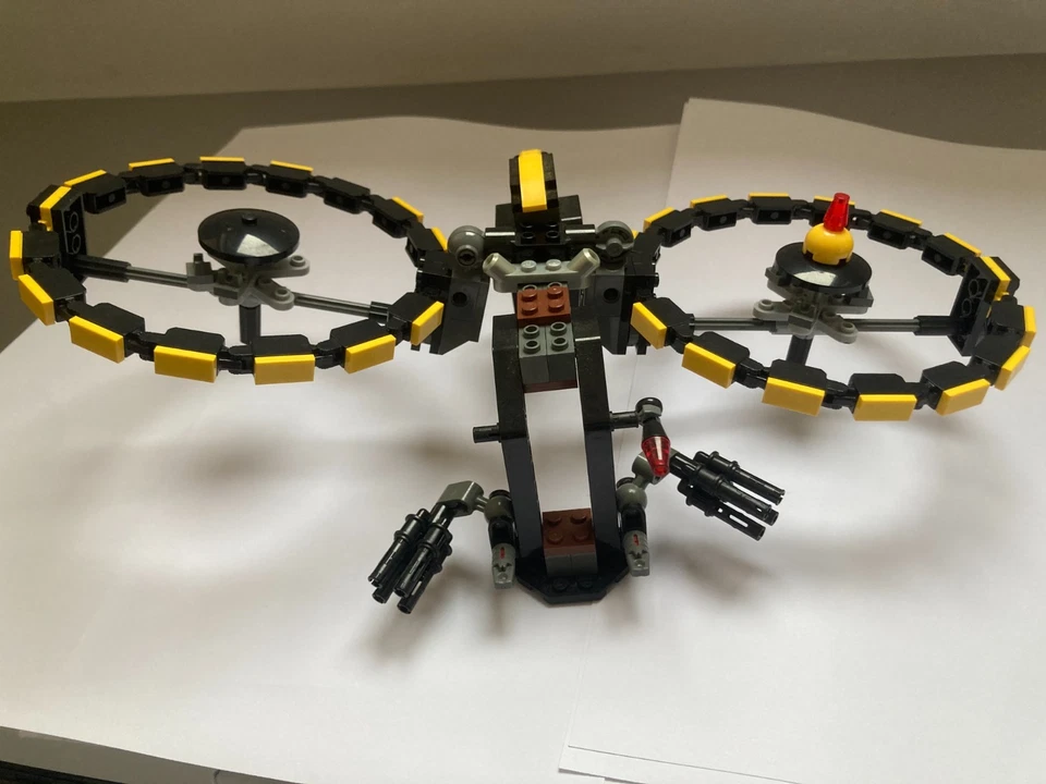 Lego 8117 Exo-force set Storm Lasher noir jaune incomplet collector vintage 2006 - Photo 2/4