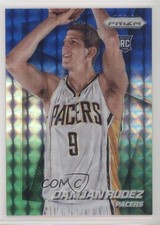 2014-15 Panini Prizm Blue & Green Mosaic Prizm Damjan Rudez #294 0c2