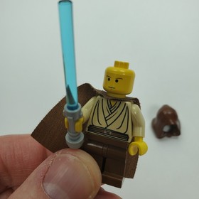 Lego Star Wars Young Obi-Wan Kenobi Minifigure sw0024 7161 Yellow Head
