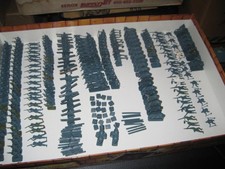 255 Figures WW2 German Alpine Infantry - Airfix - 1/72 - 350 pieces  5 boxes