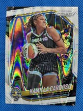 2025 #89 Kamilla Cardoso Panini Prizm WNBA White Seismic Prizm Sky