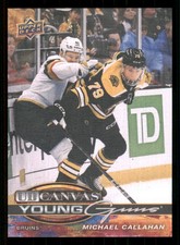 2025-26 Upper Deck UD Canvas #C114 Michael Callahan Young Guns