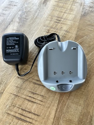 LeapFrog Leapster L-Max Battery Charger Cradle Base Dock w Power Adapter