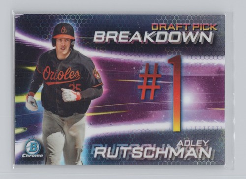 Adley Rutschman #BSB-AR — 2019 Bowman Draft Chrome Pick Breakdown baseball card