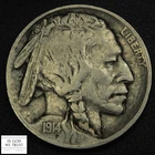 1914 Buffalo Nickel 5C (Better Grade!)