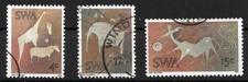 South West Africa Namibia Mi. No.: 396-398 Stamped #1195