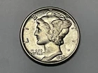 1937 P Mercury Dime - Great Condition 90% Silver