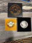 1987 Garfield Vintage Round .999 1oz Fine Silver Coin with Box by Silvertowne