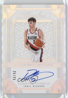 2024 Panini Flawless Framework Signatures /25 Donovan Clingan Rookie Auto RC 3d3