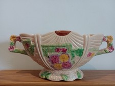 Vintage Arthur Wood Gardenwall Art Deco 3661 Mantle Vase